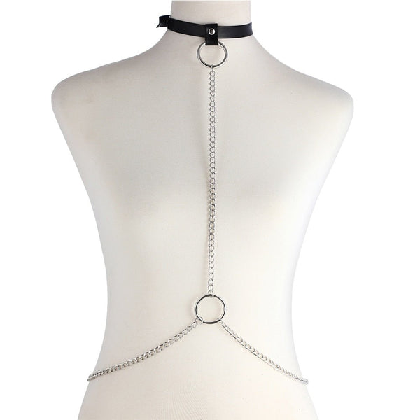 BELİNDE ZİNCİR BULUNAN HARNESS - Seraphine Wishper